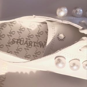 Stuart Weitzman "Goldie" sneakers